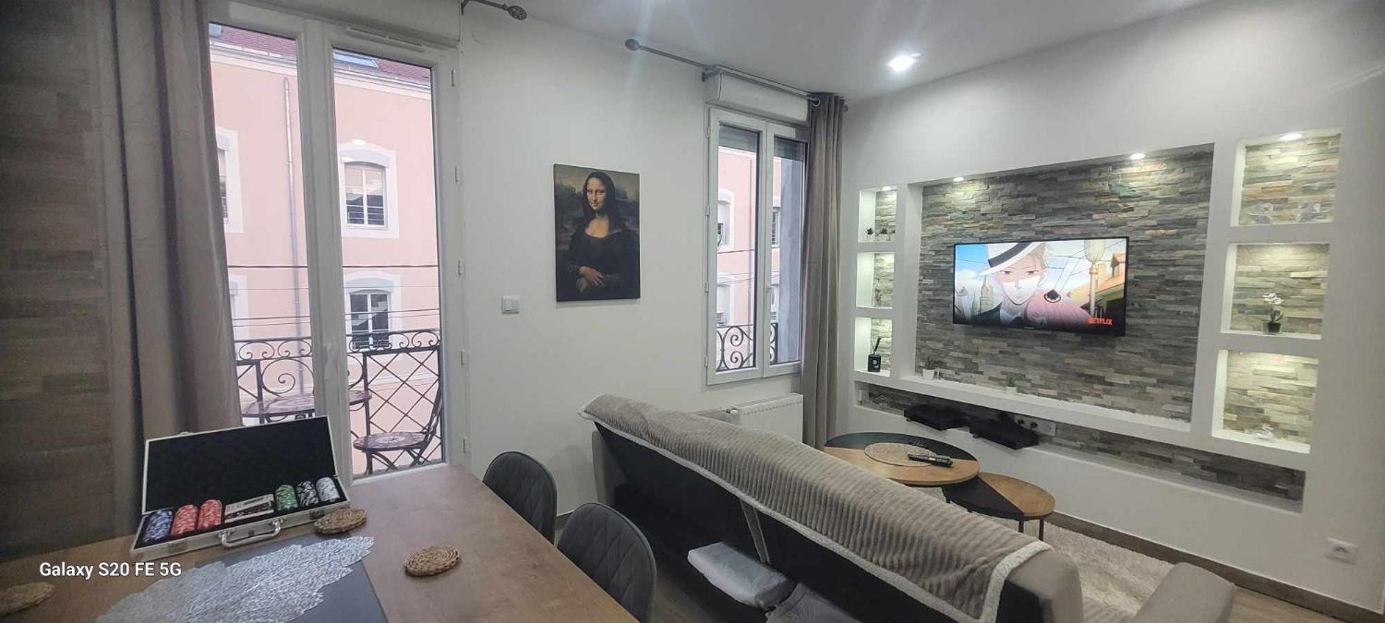 Les Suite Appartement A Chalon Sur Saone 客房 照片